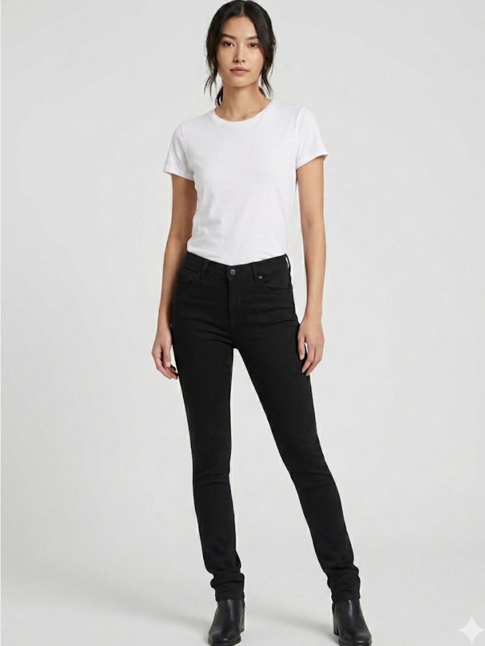 DL1961 High -Rise Skinny Jeans sz 5 black